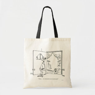 Lege vogelinvoer tote bag