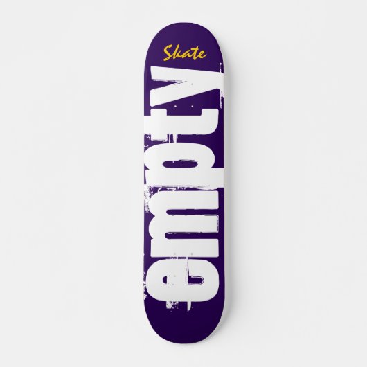 Lege XPOP-deck Skateboard (Voorkant)