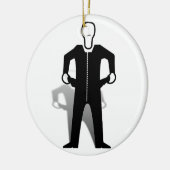 Lege zakjes keramisch ornament (Links)