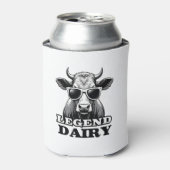 Legend Dairy Funny Farmer Cow Farmer Pun Graphic T Blikjeskoeler (Blikje Voorkant)