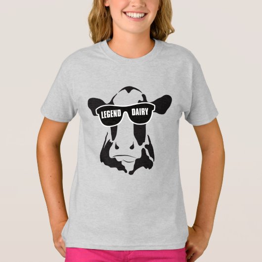 Legend Dairy Raglan T-Shirt (Voorkant)
