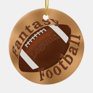 Legend Fantasy Football Ornaments Keramisch Ornament