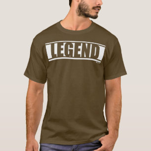 Legend Gym Fitness Workout Gezegde Motivation Word T-shirt