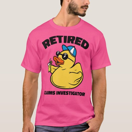 Legend Has Retired Claims Adjuster T-shirt (Voorkant)