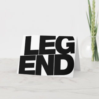 Legend-Kaart Feestdagen Kaart