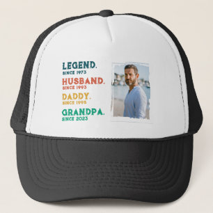 Legend Man Papa Opa Gepersonaliseerd T-shirt Trucker Pet