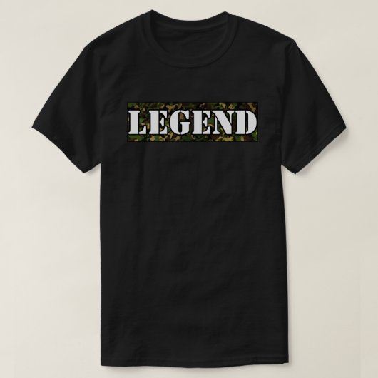 LEGEND Militaire Camo T-shirt (Design voorkant)