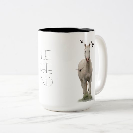 LEGEND Mustang Stallion "Pallaton" Beverage Mok (Voorkant rechts)