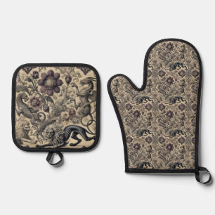 Legend of the Gilded Guardians - Gotisch Victoriaa Ovenwant & Pannenlap Set