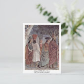 Legend of the True Cross van Piero Della Francesca Briefkaart (Staand voorkant)