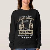 Legend Richardson Achternaam Richardson Achternaam Trui (Voorkant)