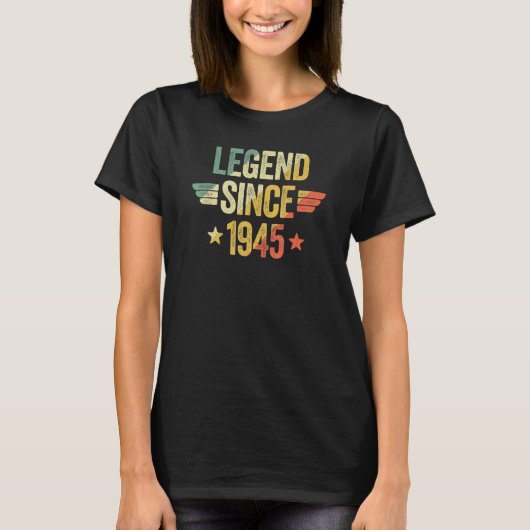 Legend Since 1945 T-shirt (Voorkant)