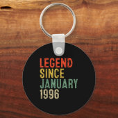 Legend Since January 1996 30th Birthday 30 Year Ol Sleutelhanger (Voorkant)