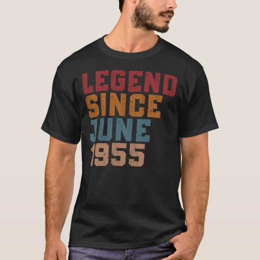Legend Since June 1955 T-shirt (Voorkant)