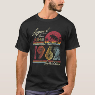 Legend Since June 1962 60 Years Old 60Th Birthday T-shirt
