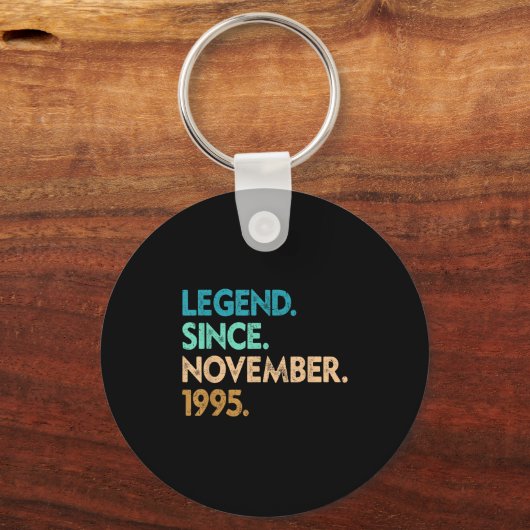 Legend Since November 1995 Apparel Sleutelhanger (Voorkant)