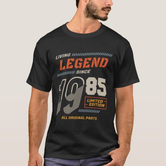 Legend  sinds 1985 Limited Edition T-shirt (Voorkant)