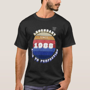 Legend sinds 1988 Retro T-shirt