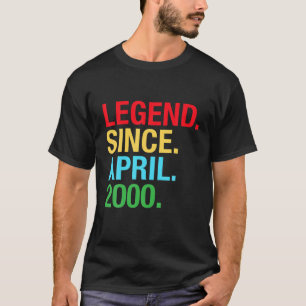 Legend sinds april 2000: dag cadeautjes 20e verjaa t-shirt