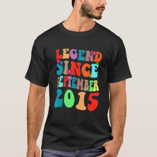 Legend sinds september 2015 Birthday Retro T-shirt