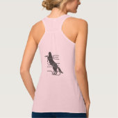 Legend Tanktop Wild Mustang "Merlot" (Achterkant)