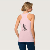 Legend Tanktop Wild Mustang "Merlot" (Volledige Achterkant)