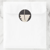 Legenda: reflectie ronde sticker (Tas)