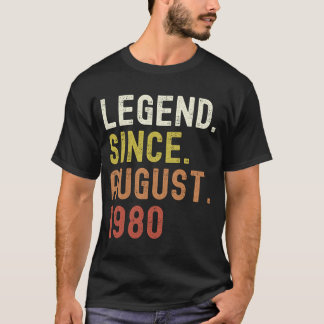 Legenda sinds augustus 1980 T-shirt