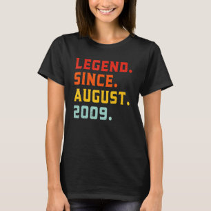 Legenda sinds augustus 2009 13 jaar oud Vintage 13 T-shirt