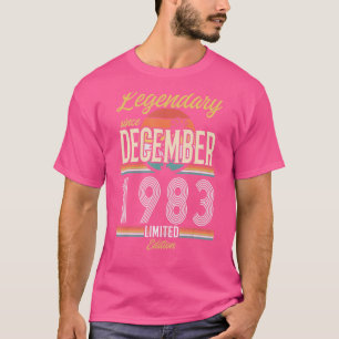 Legenda sinds december 1983 t-shirt