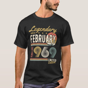 Legenda sinds februari 1969 - Happy Birthday T-shirt