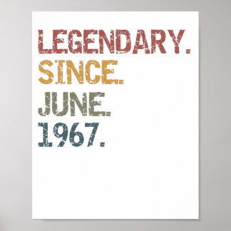 Legenda sinds juni 1967 poster