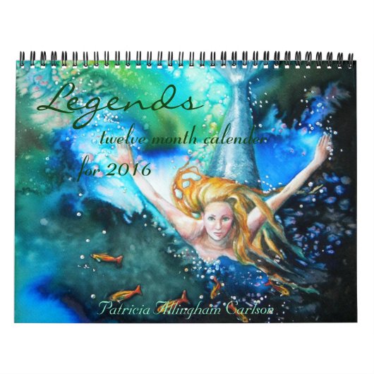 Legenda- twaalf maanden kalender (Hoes)