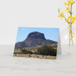 Legenda van Cabezon Peak New Mexico Card Kaart