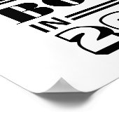 Legenda werd geboren poster (Hoek)