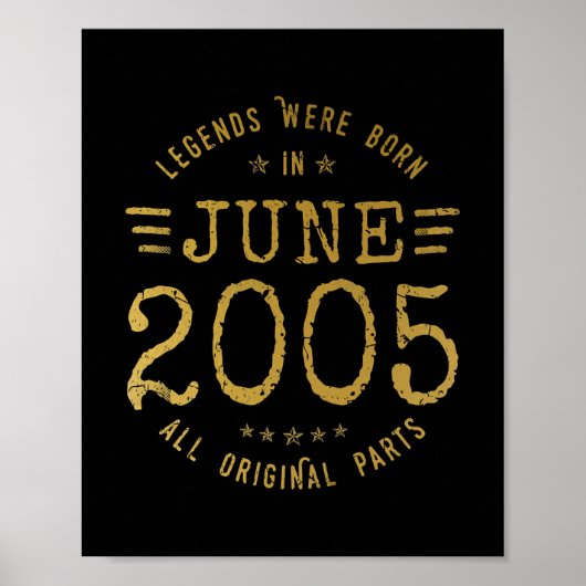 Legenda werd in juni 2005 17e poster (Voorkant)