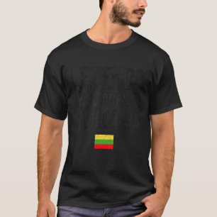 Legenda werd in Litouwen geboren onder Litouwse vl T-shirt