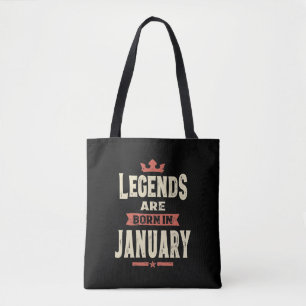 Legenda wordt geboren in januari - januari 2010 draagtas