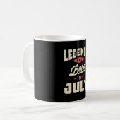 Legenda wordt geboren in juli - juli 2010 koffiemok (Voorkant links)