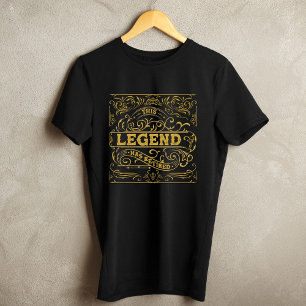 Legenda Zwarten Goud Pensioen Vintage T-shirt
