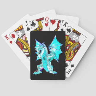Legendair Oceaanmonster Stralende Fantasy Shuffle Pokerkaarten