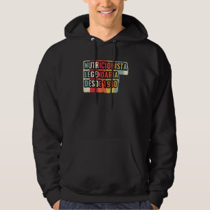 Legendair Voedingsdeskundige Sinds 1980   Nutritio Hoodie