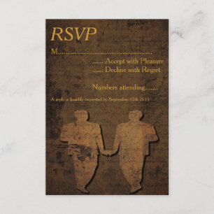 Légendaire amour mariage gay RSVP