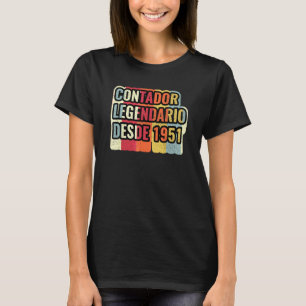 Legendaire boekhouder sinds 1951   Accountant T-shirt
