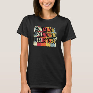 Legendaire boekhouder sinds 1954   Accountant T-shirt