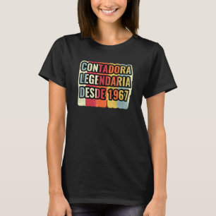 Legendaire boekhouder sinds 1967   Accountant T-shirt