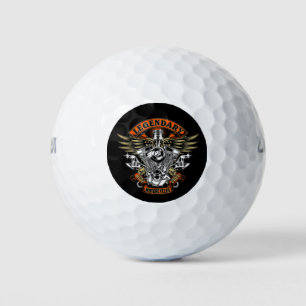 Legendaire motorfietsen golfballen