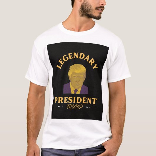 Legendarisch President T-shirt (Voorkant)