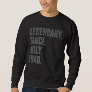 Legendarisch sinds juli 1948 74 Jaar Oud 74e Geboo Trui