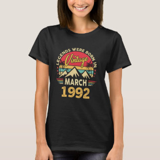 Legendarische 33e verjaardag: legendes zijn gebore t-shirt